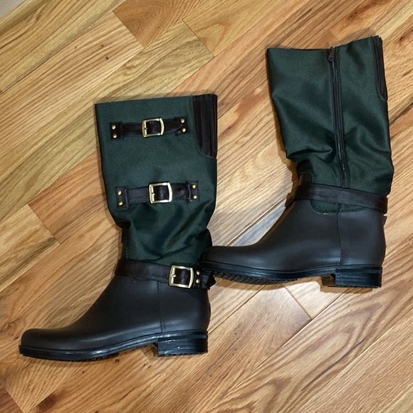 EUC Womens DAV Rain boots Size 9 - Originally $99 - Picture 2 of 7